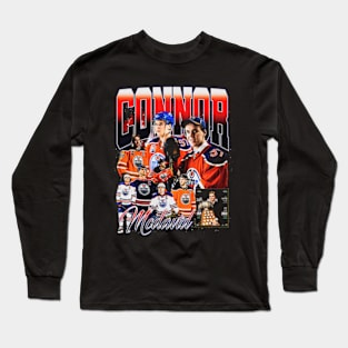 Connor McDavid Retro Bootleg Long Sleeve T-Shirt